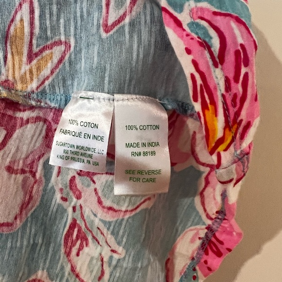 LILLY PULITZER sleeveless top size S - Picture 5 of 6